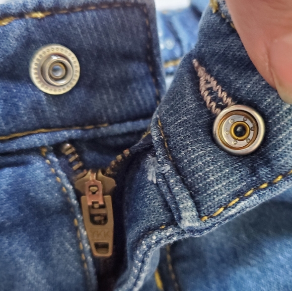 2/$20 CHEROKEE Girls Size 6 Leopard/Denim Outfit - Picture 6 of 8